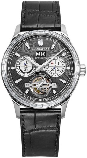 Chopard Herreklokke 171940 9002 L.U.C Grå/Lær Ø43 mm Chopard Herreklokke 171940 9002 L.U.C Grå/Lær Ø43 mm