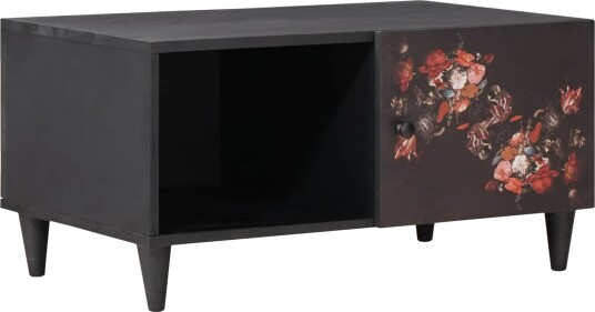 Kaffebord Flerfarget 80 x 50 x 40 cm Massiv mango tre