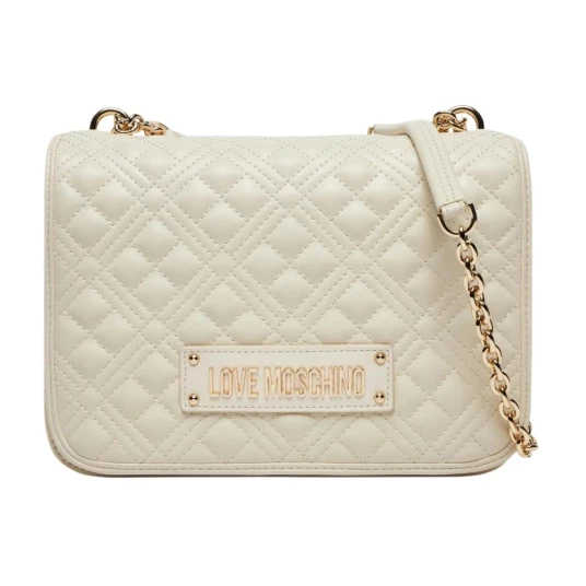Love Moschino Dame Vesker Beige ONE SIZE, Love Moschino Dame Vesker Beige ONE SIZE,