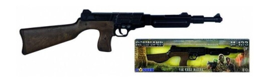 Gonher Metalowy Karabin Komandosa 8 Naboi 258447 Gonher Metalowy Karabin Komandosa 8 Naboi 258447
