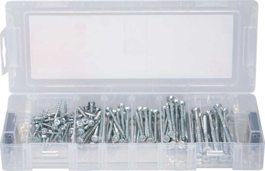 Fischer Mini Fixtainer Powerfast Ii Bc Treskrue Sortiment 125 Stk 560094 Fischer Mini Fixtainer Powerfast Ii Bc Treskrue Sortiment 125 Stk 560094