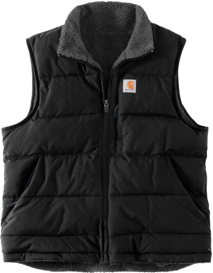 Carhartt Relaxed Midweight Utility Dame Vest XL Svart Carhartt Relaxed Midweight Utility Dame Vest XL Svart