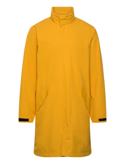 H2O Rømø Logo Lw Rain Long Jacket - Yellow - XL