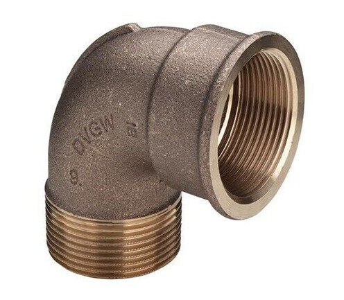 Viega 90° Vinkel Muffe/Nippel 1 1/2" Stål Overvanns- og Drensrør