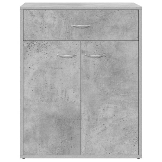 vidaXL Skjenk betonggrå 60x30x75 cm sponplate