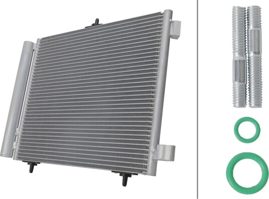 HELLA 8FC 366 222-671 Kondensator, klimaanlegg
