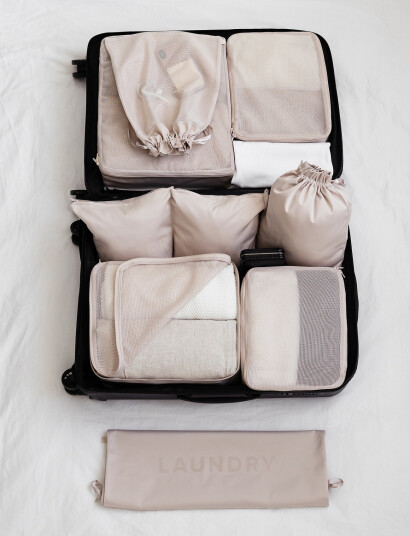 Organista Organizer Set (8 Pcs) Beige One Size