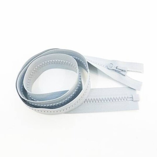 GLIDELÅS DELRIN 8 MM 90 CM 2 VEIS DELBAR GRÅ