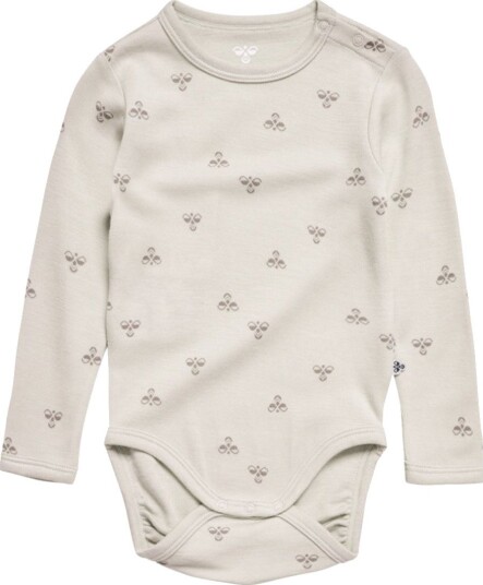 Hummel HmlMini Ullbody Langermet Grå 98 (3 år)