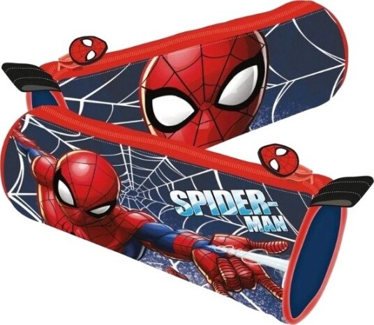 Spiderman Pennal I Sylinderform Superheltmotiv 21 X 7cm