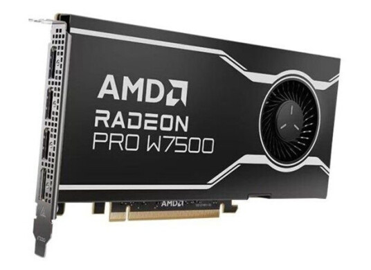AMD Radeon Pro W7500 Grafikkort 8GB GDDR6 med 4x DisplayPort AMD Radeon Pro W7500 Grafikkort 8GB GDDR6 med 4x DisplayPort