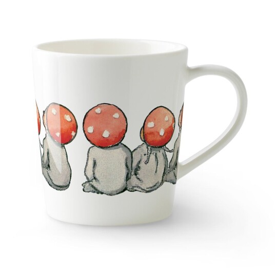 Design House Children of the Forest kopp med hank 40 cl Hvit