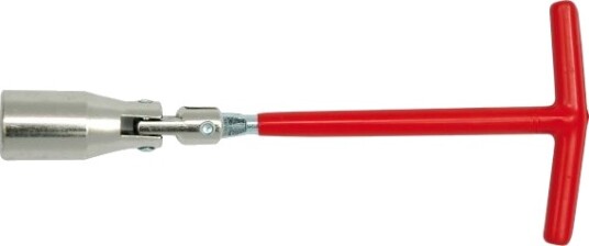 Vorel 16mm Tennpluggnøkkel med Gummiert T-Håndtak og Klapphengsel Vorel 16mm Tennpluggnøkkel med Gummiert T-Håndtak og Klapphengsel