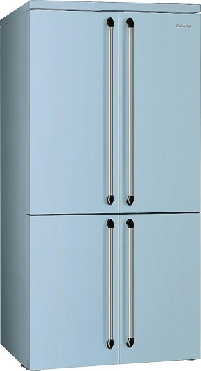 Smeg FQ960PB6 Fransk Dør Kombiskap i Pastellblå med Berøringskontroll Smeg FQ960PB6 Fransk Dør Kombiskap i Pastellblå med Berøringskontroll