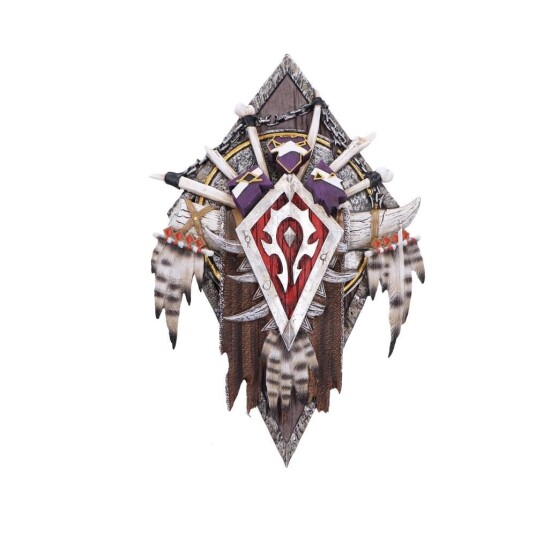 Horde veggplakett 3D kunstverk - Nemesis Now, World of Warcraft, 30 cm Horde veggplakett 3D kunstverk - Nemesis Now, World of Warcraft, 30 cm
