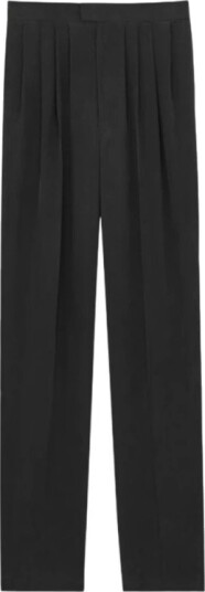 Saint Laurent Dame Bukser Svart S, Saint Laurent Dame Bukser Svart S,