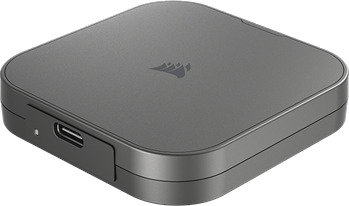 Corsair EX400U Portable SSD 1TB Ekstern SSD Gr USB4 CSSD EX400U1TB
