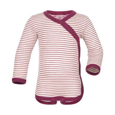 Engel wrap bodysuit stripete natur/orchid Engel wrap bodysuit stripete natur/orchid