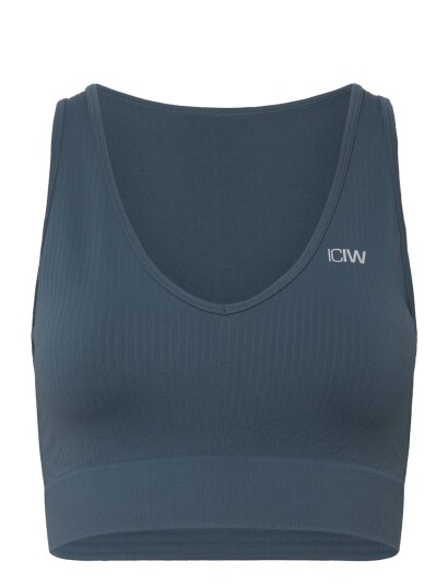 ICANIWILL | Ribbed Define Cropped V Neck Tank W | M ICANIWILL | Ribbed Define Cropped V Neck Tank W | M