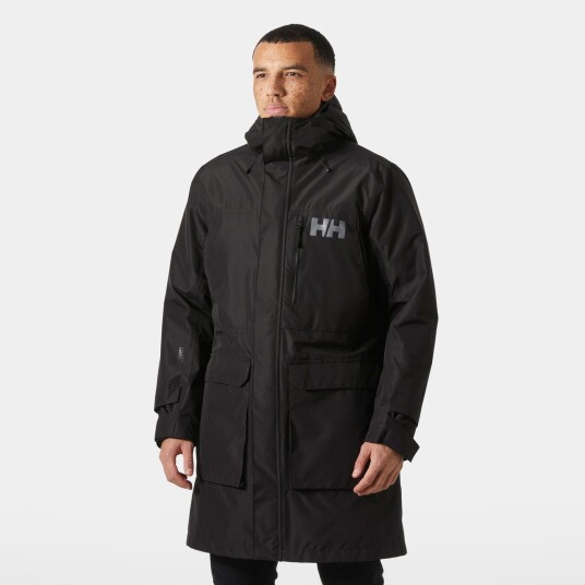Helly Hansen Herre Rigging Vanntett Frakk Med Indre Jakke Svart XL