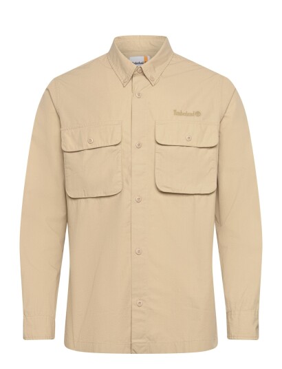 Timberland Ls Utility Overshirt Safari   Beige   XL