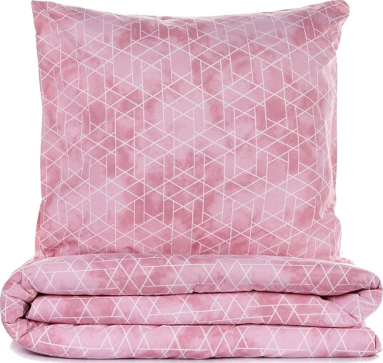 Bexheti sengesett 240x220 cm Rosa