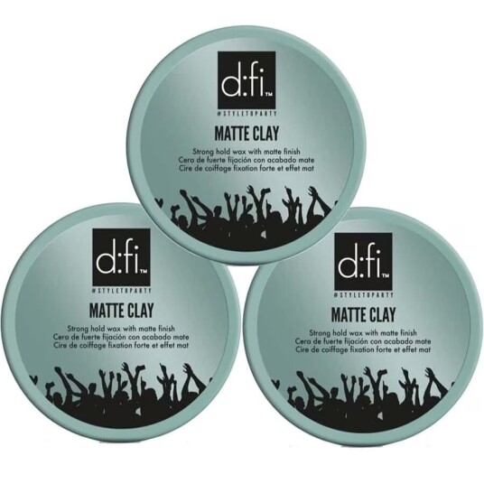 D:fi 3 Pack Matte Clay 150g D:fi 3 Pack Matte Clay 150g