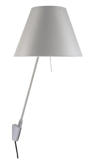 Luceplan - Costanzina Vegglampe Alu/Mistic White