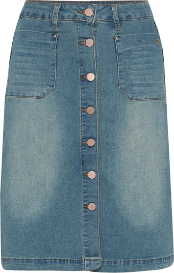 Cream Crlone Skirt - Blue - 40