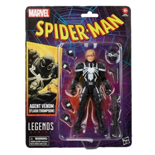 Marvel Legends Spider Man Actionfigur   15cm 4+år   Agent Venom Flash Thompson