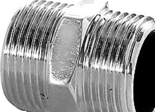 Brystnippel Messing Forkromet 3/4" X 1/2" Brystnippel Messing Forkromet 3/4" X 1/2"