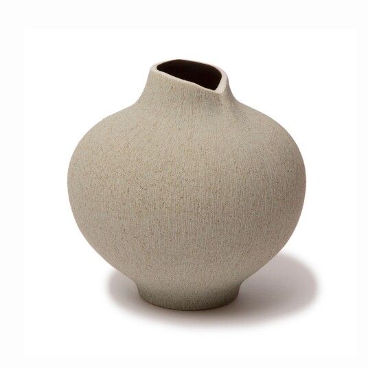 Lindform Line vase Sand grey medium Lindform Line vase Sand grey medium