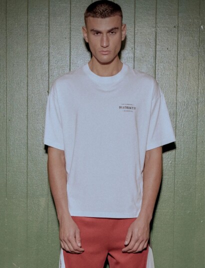 HAN Kjøbenhavn Trophy Oversized Tee White XL HAN Kjøbenhavn Trophy Oversized Tee White XL