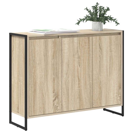 Sideskap Sonoma 96,5 x 30 x 75 cm Konstruert tre