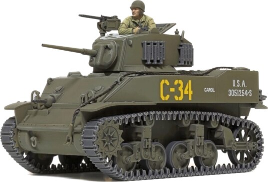 Tamiya 32606 U.S. Light Tank M5A1 Stuart 1:48