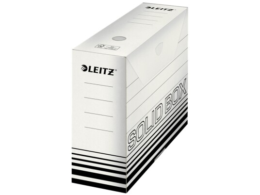 Leitz 61280001 Fotoark Kartong Sort A4 Fsc 100 Mm 330 Mm