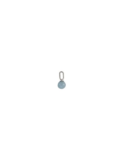 Design Letters Stone Drop Charm Blue 5 MM Design Letters Stone Drop Charm Blue 5 MM