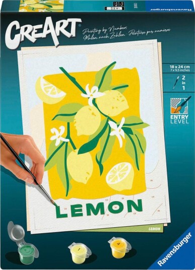 Ravensburger CreArt Mal etter nummer 12+ år Lime