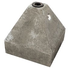 Jo Safety Fundament pyramide i betong for feste av Ø60 mm skiltstolpe 175 kg 21100010