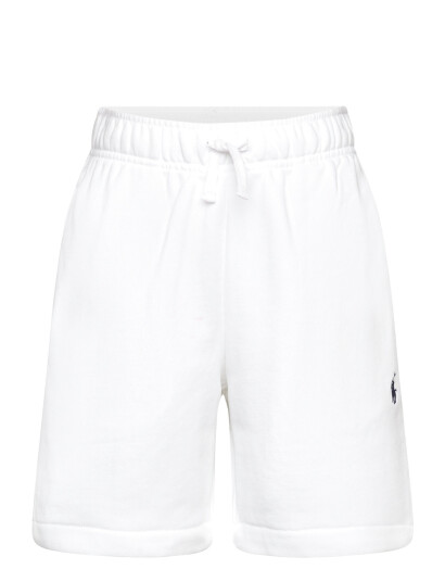 Ralph Lauren Kids French Terry Drawstring Short White 138 149