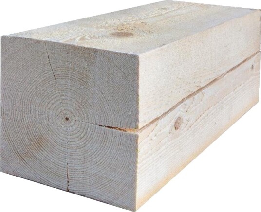 Eidskog Stangeskovene 125x125mm Uhøvlet