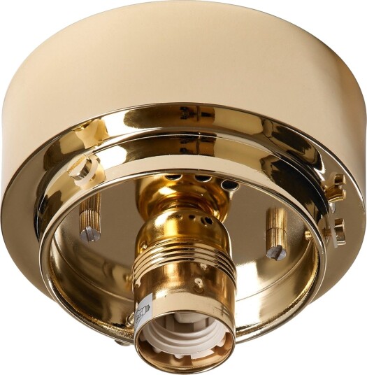 Mora Taklampe  Høyde 7 Cm u/glass  Messing