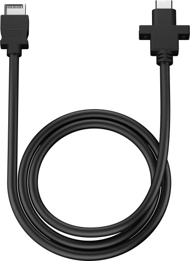 Fractal Design USB-C 10Gbps Kabel 0,67 m Svart for POP-serien Fractal Design USB-C 10Gbps Kabel 0,67 m Svart for POP-serien