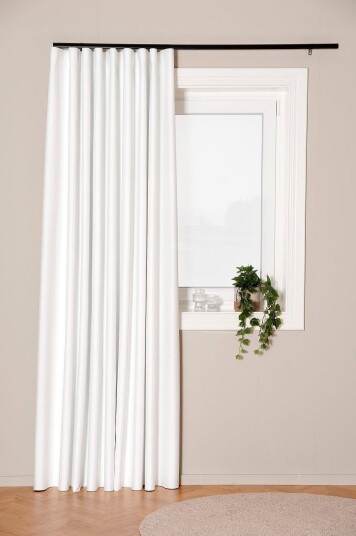 Hasta Blendingsgardin Extra Wide Nova 268x280 cm Hvit