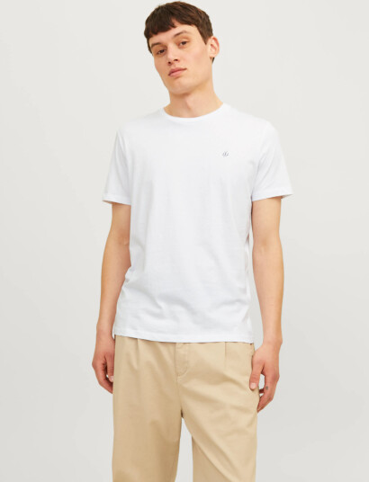 Jack & Jones Jorjxj Tee Ss Crew Neck 5Pk Mp Noos - Green - XS