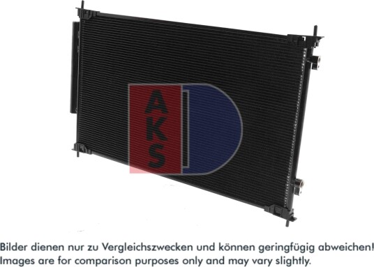 Kondensator, klimaanlegg AKS DASIS 102043N