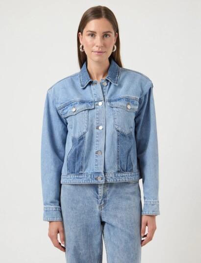 YAS Yasfaro Ls Denim Jacket S. Blue 40 YAS Yasfaro Ls Denim Jacket S. Blue 40