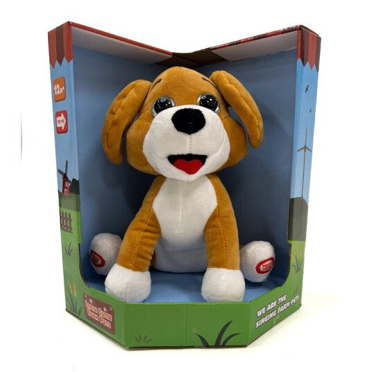 Little Cutie Farm Pets Plysjdyr m/ lyd Syngende Hund Little Cutie Farm Pets Plysjdyr m/ lyd Syngende Hund