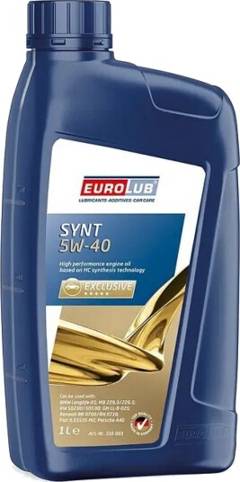 Motorolje EUROLUB Synt 5W40 1L