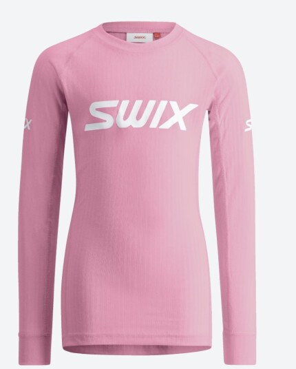 Swix RaceX Classic Long Sleeve Jr Begonia Pink 116